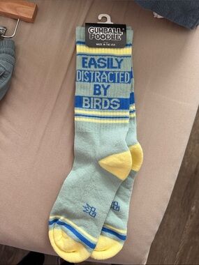 Birder Socks - Easily Distracted by Birds Socks